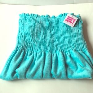 Juicy couture terry sundress NWT size s blue